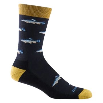 Darn Tough Men's Spey Fly Crew Lightweight Lifestyle Sock